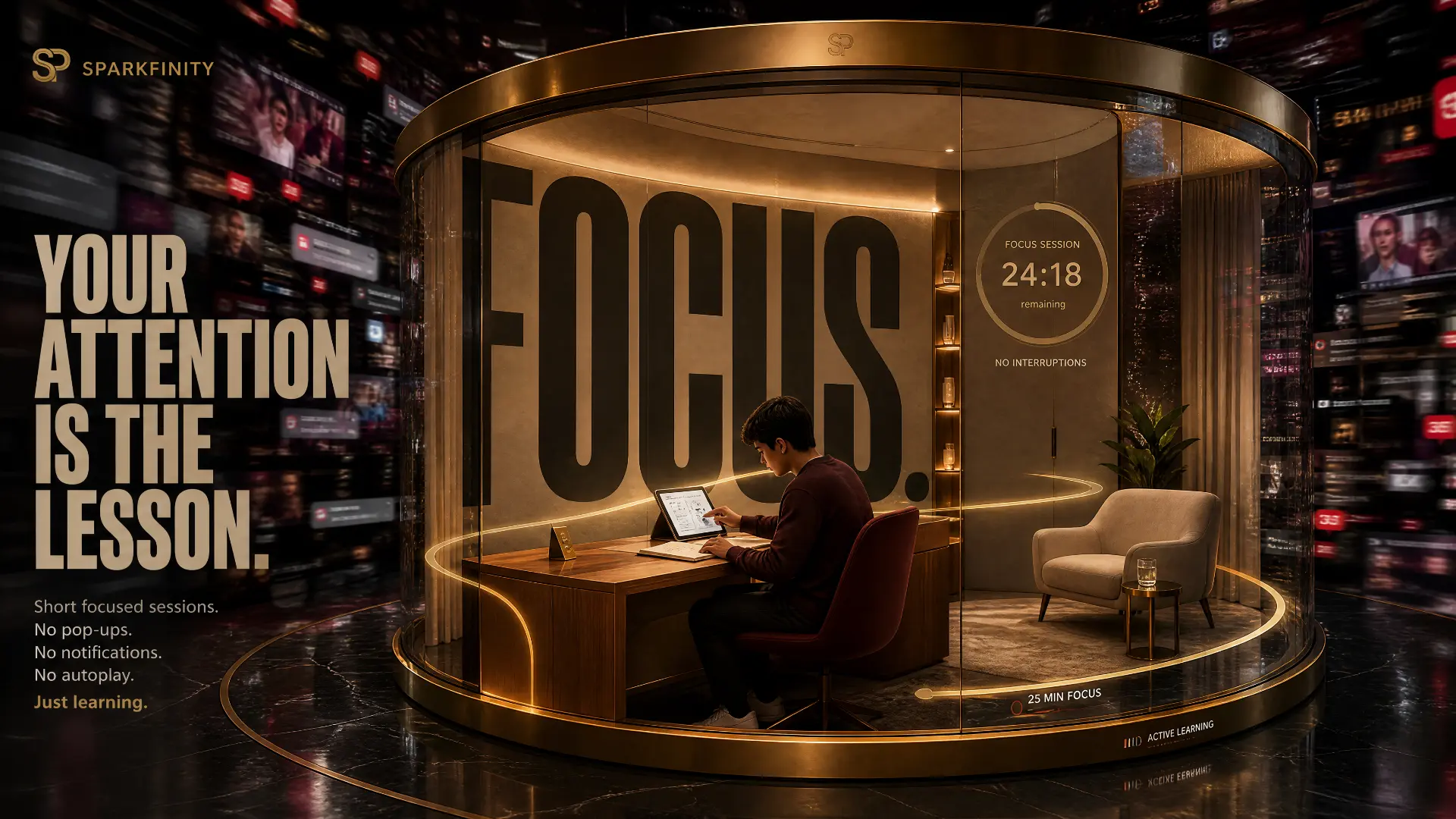 Distraction-Free Focus Mode