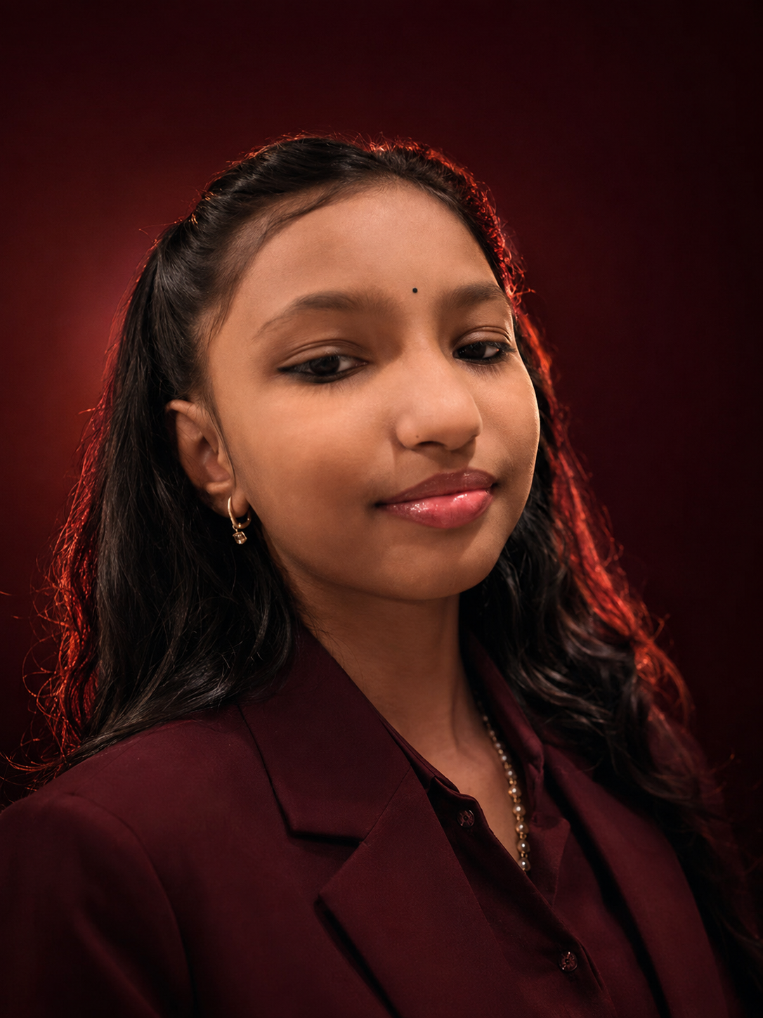 Kushi, the 14-year-old founder of Sparkfinity AI