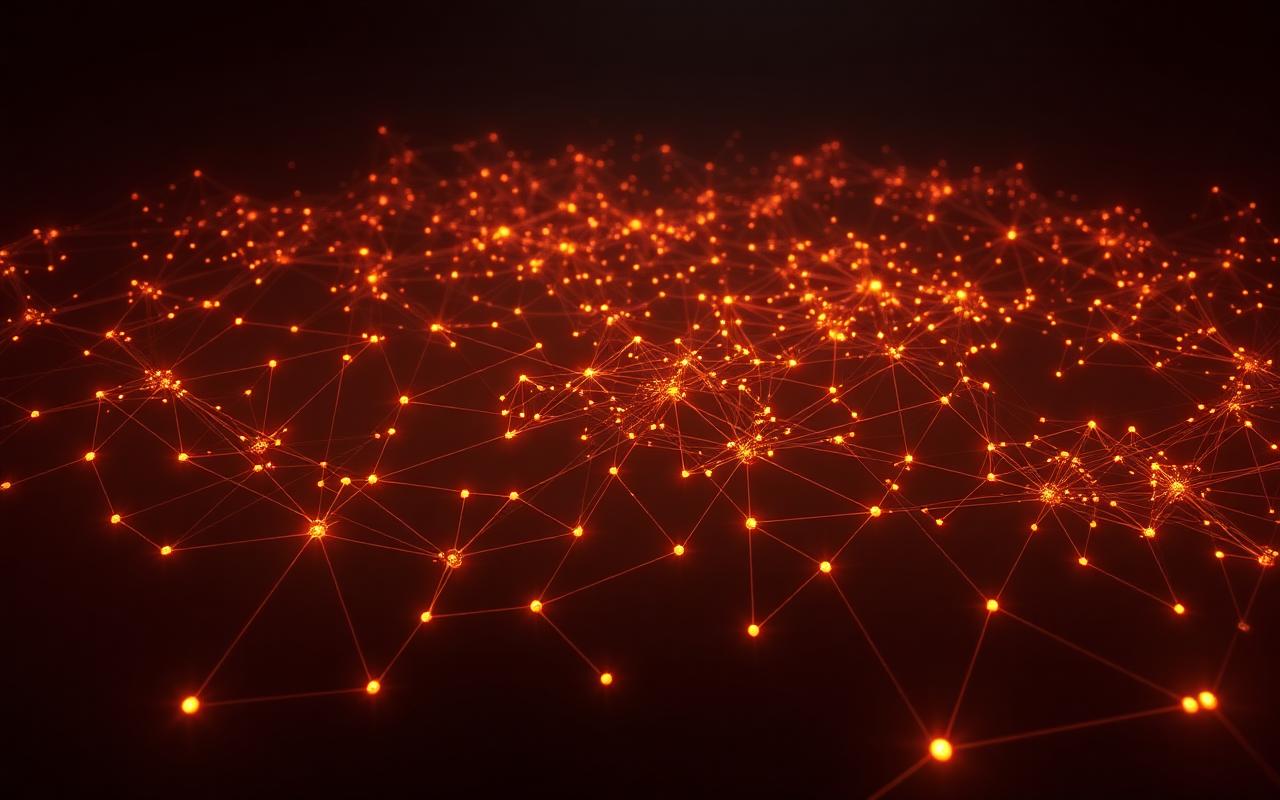 A constellation-like map of connected concepts